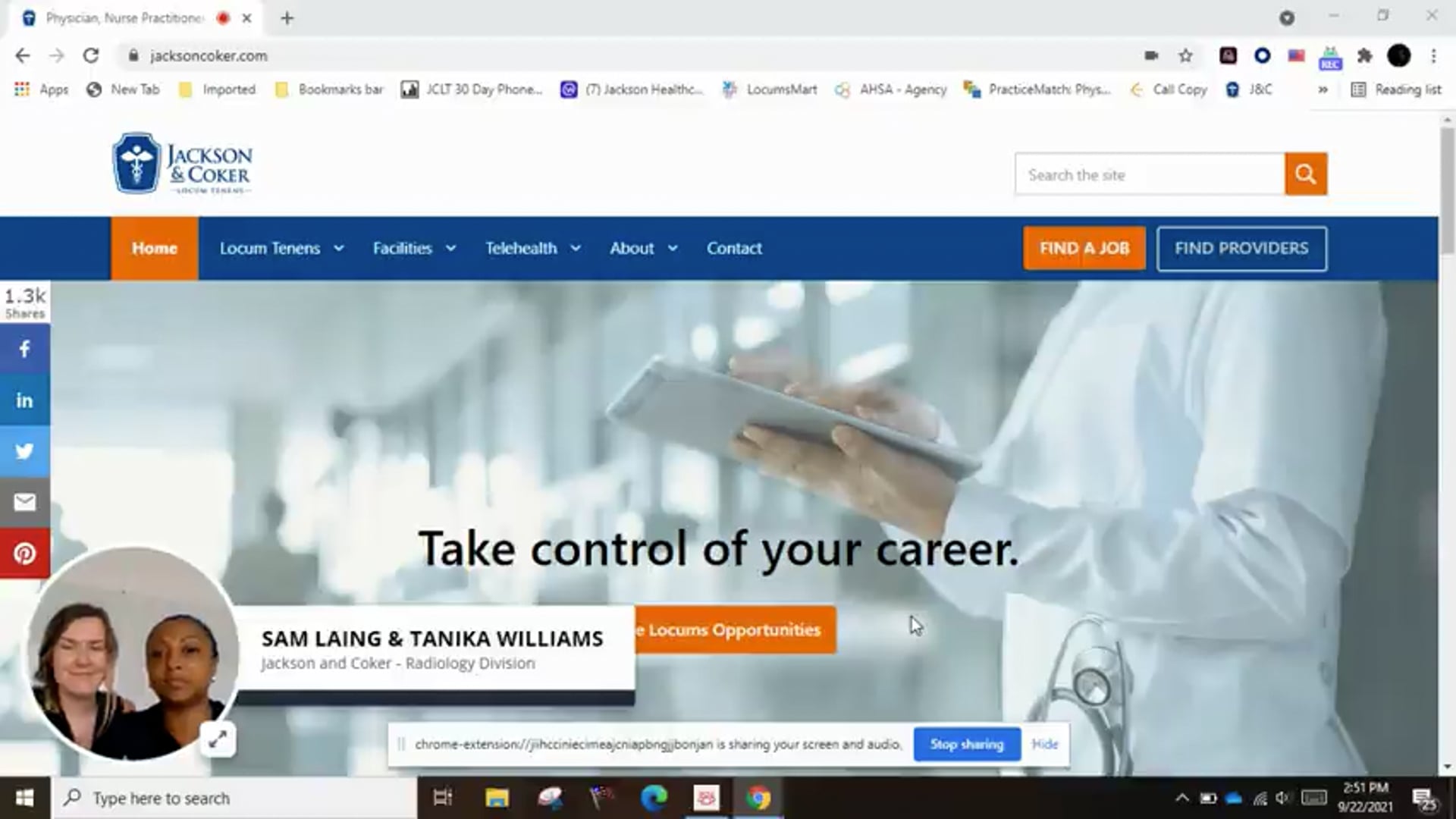 Tanika Williams & Sam Laing | Jackson and Coker