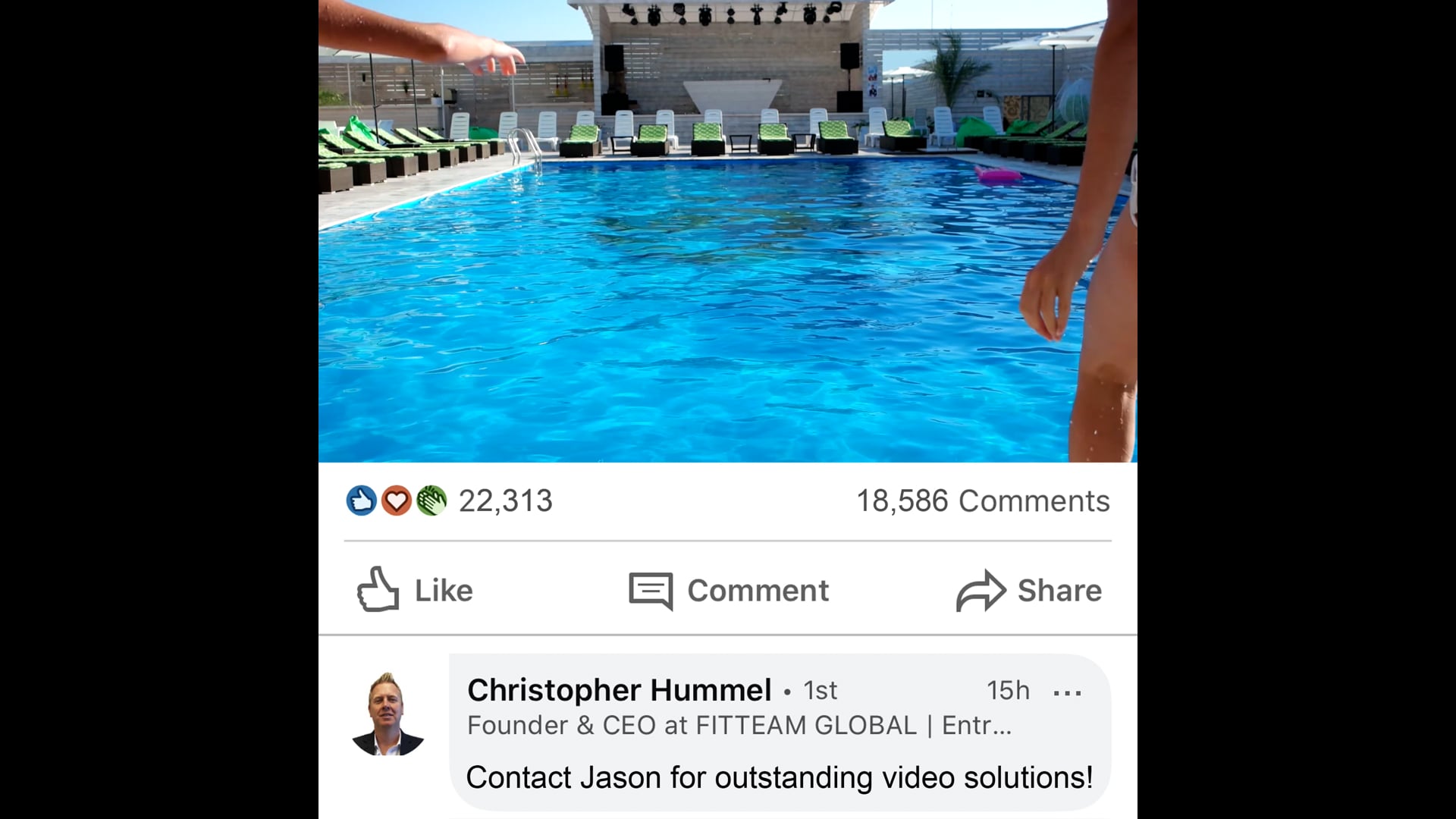 CANNONBALL!
Disruptive Social Media Ad