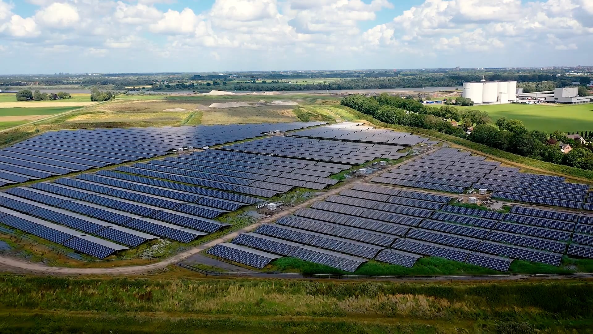 Opening Cosun Solar Park in Puttershoek