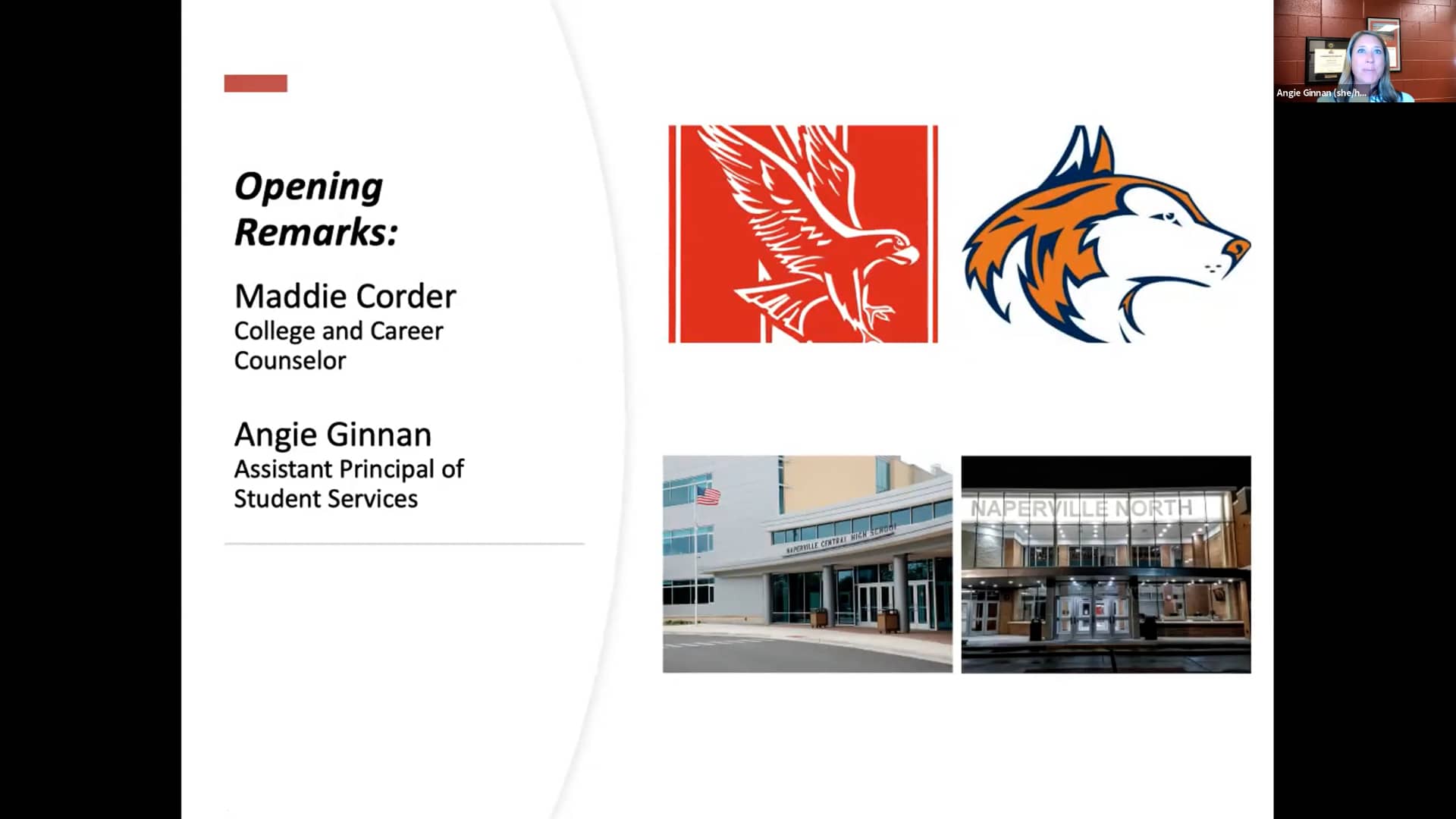 Naperville North & Central High Schools inar October 2021 on Vimeo