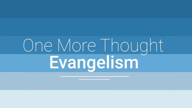 Evangelism