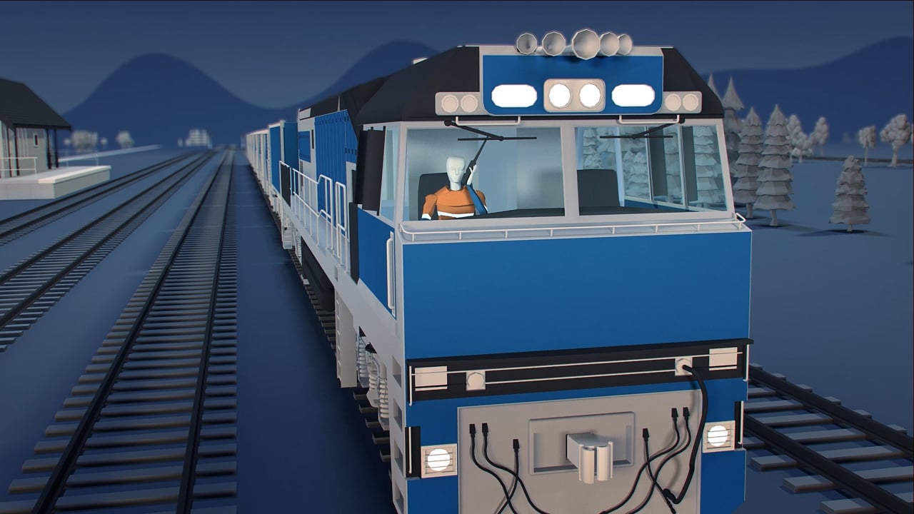 Safety message: Digital recreation #1 - Safety critical communication