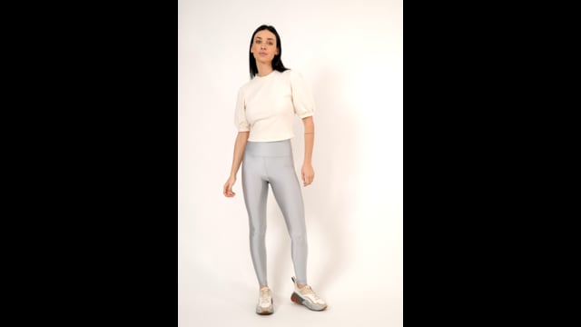 Vídeo do produto Legging Lycra Cós Silver