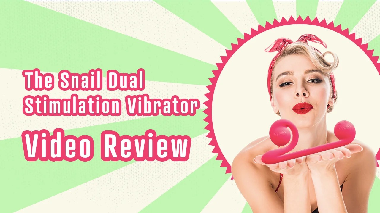 the snail sex toy video Snail Vibe Curve Powerful Dual Stimulating Pink Vibrator
