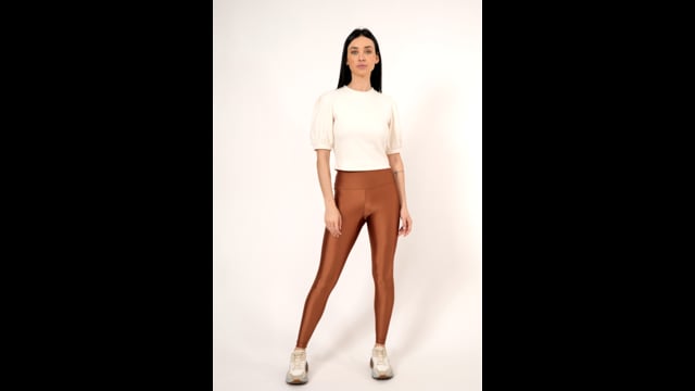 Vídeo do produto Legging Lycra Cós Blush