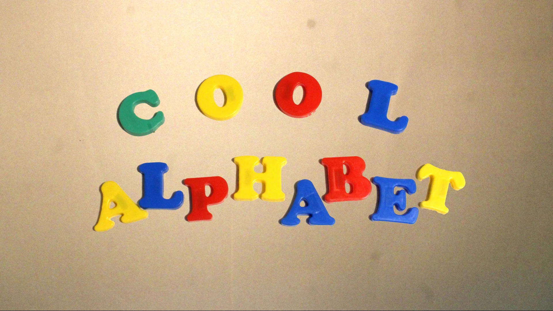 cool alphabet