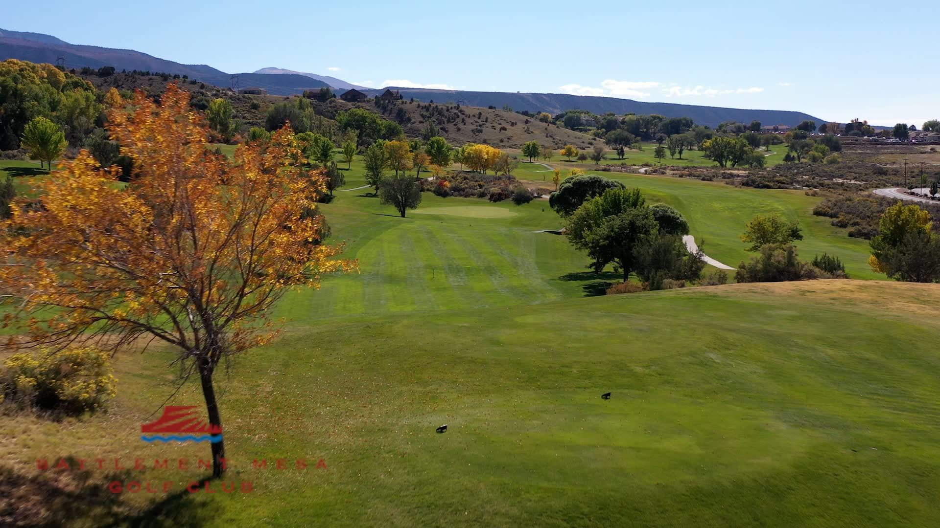 Battlement Mesa Golf Course - Drone DP