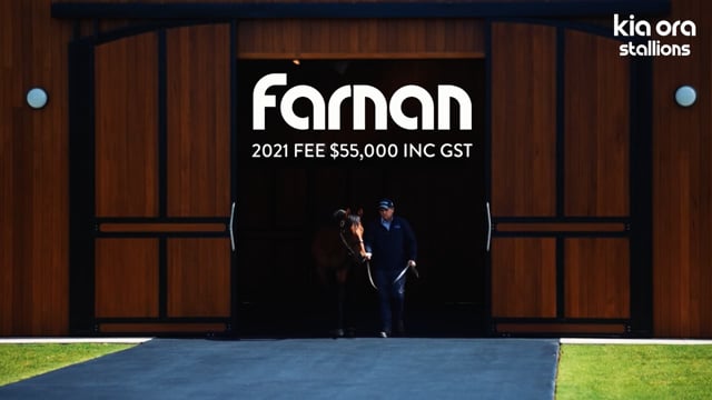 Farnan (AUS) at Kia Ora Stud