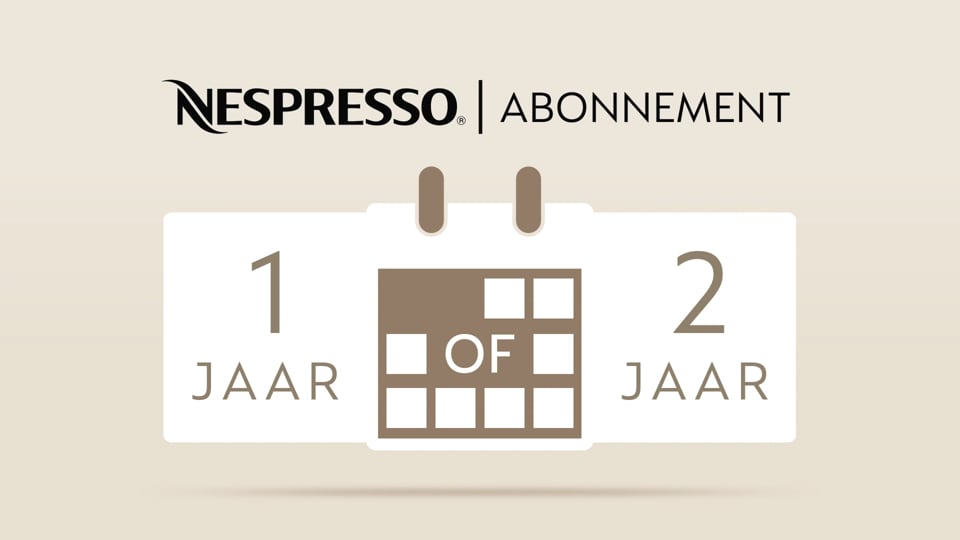 Video afspelen "Animatie video | Nespresso - Abonnement (2021)"