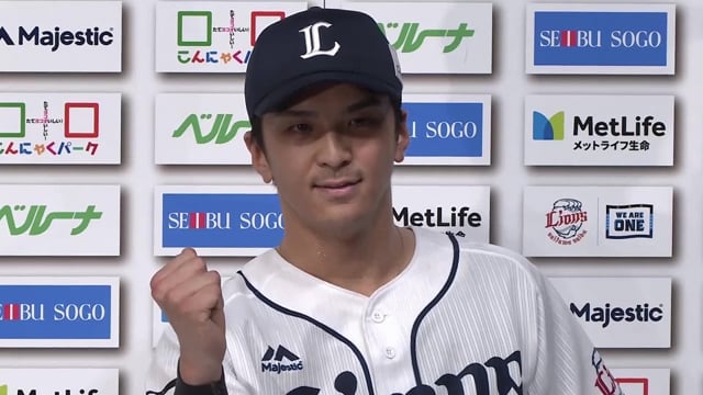 バファローズ 山本投手 吉田正選手ヒーローインタビュー 8 B L プロ野球速報 ライブ中継 パーソル パ リーグtv