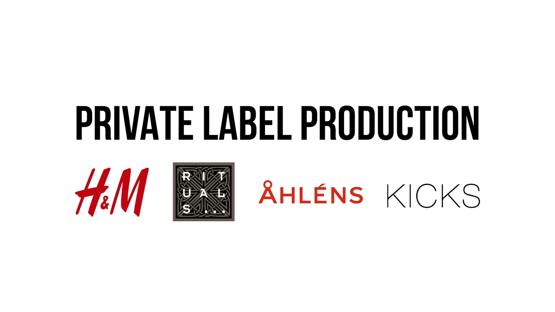 H&m private label hotsell