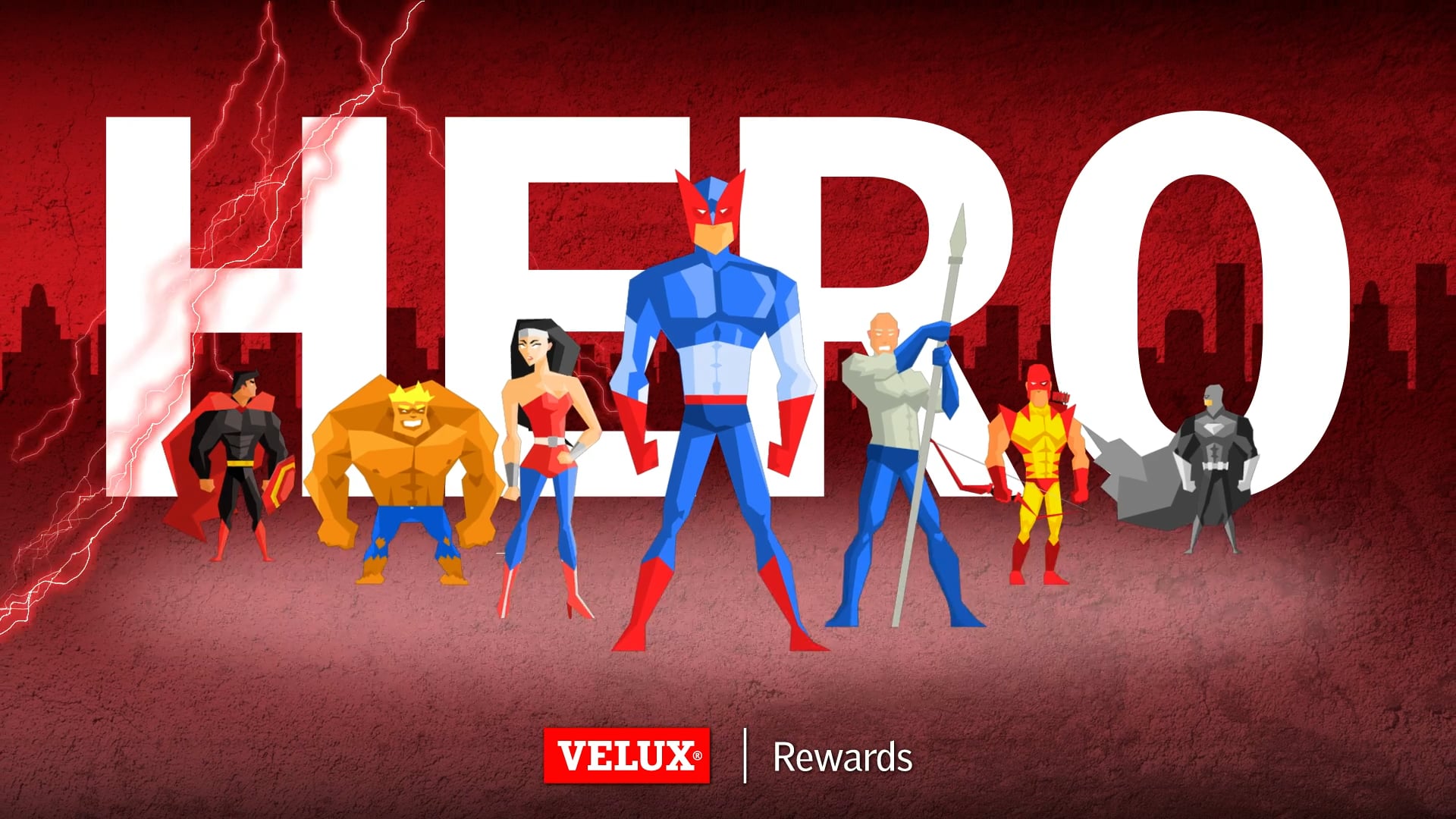 Velux | Rewards Super Heroes Promotion