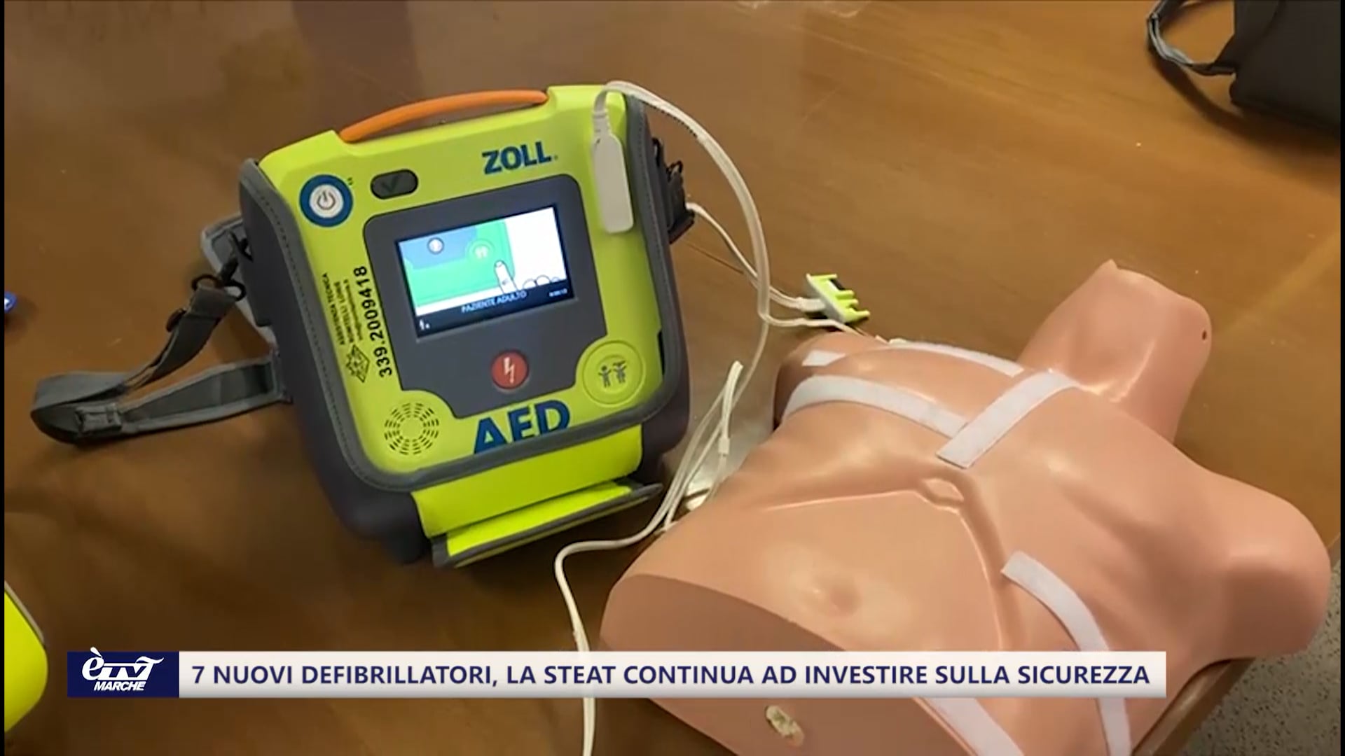 Sette nuovi defibrillatori, Steat continua ad investire sulla sicurezza