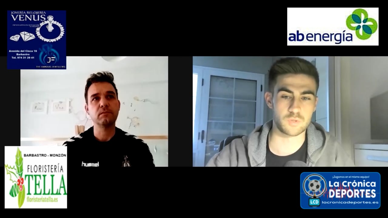 LA PREVIA / SERGIO LAGUNAS (Entrenador Calamocha) Calamocha-Sommos UD Barbastro / J6 / 3ª División