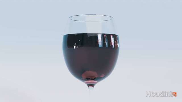 Houdini - Wine Glass Bullet Time