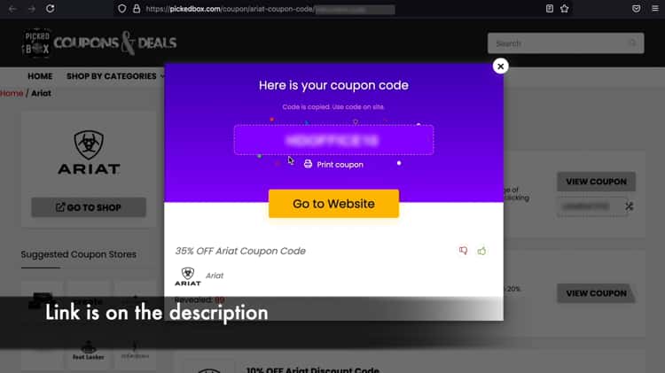 Ariat Coupon Code.mp4 on Vimeo