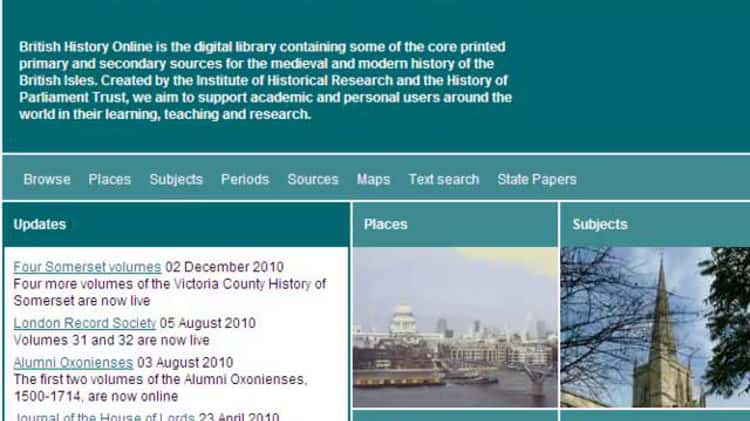 History Online  Institute of Historical Research