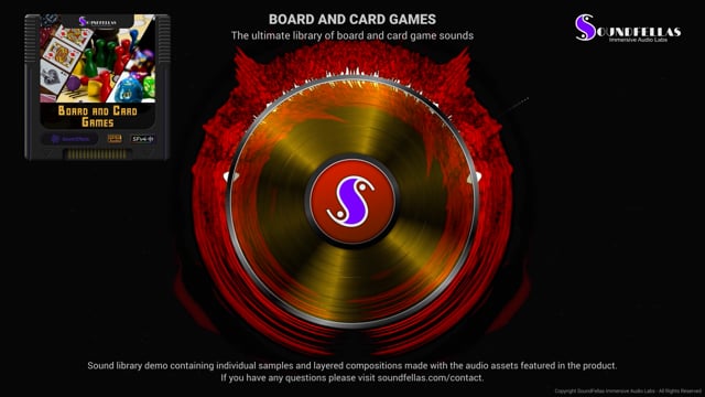 Board and Card Games - Sample Demo