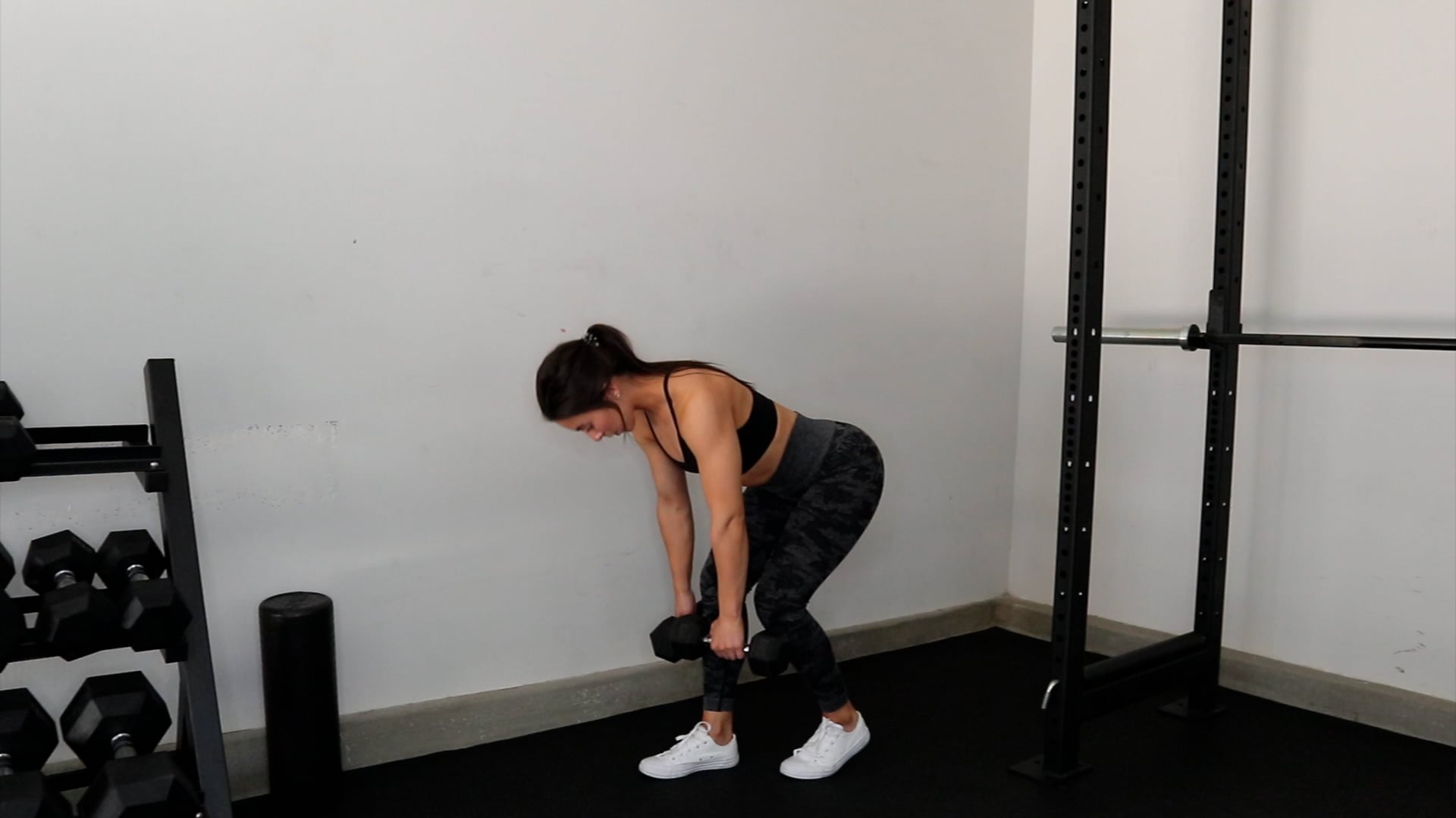 Dumbbell Kickstand RDL on Vimeo