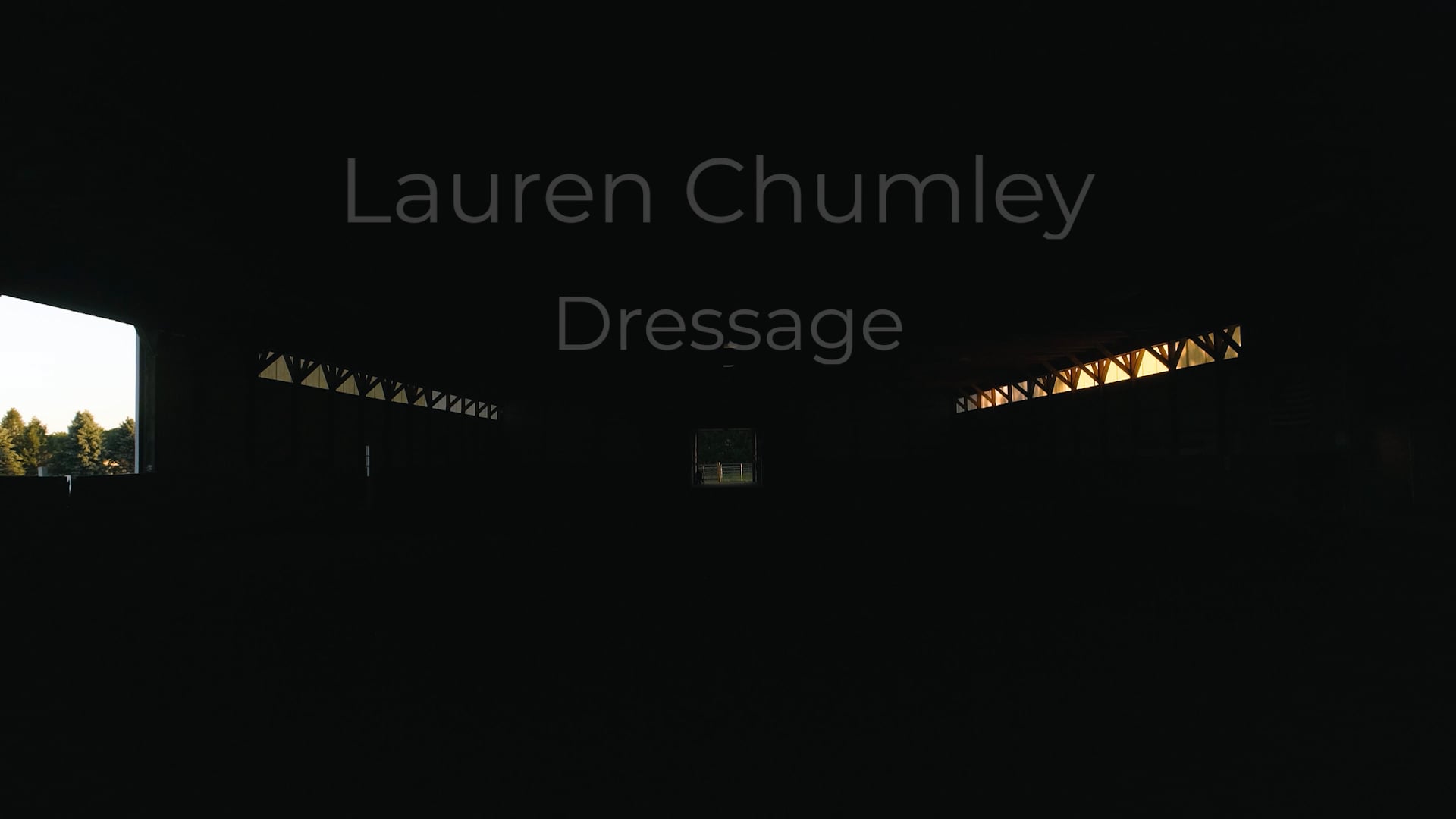 Lauren Chumley Dressage -  At Stonebridge Farm