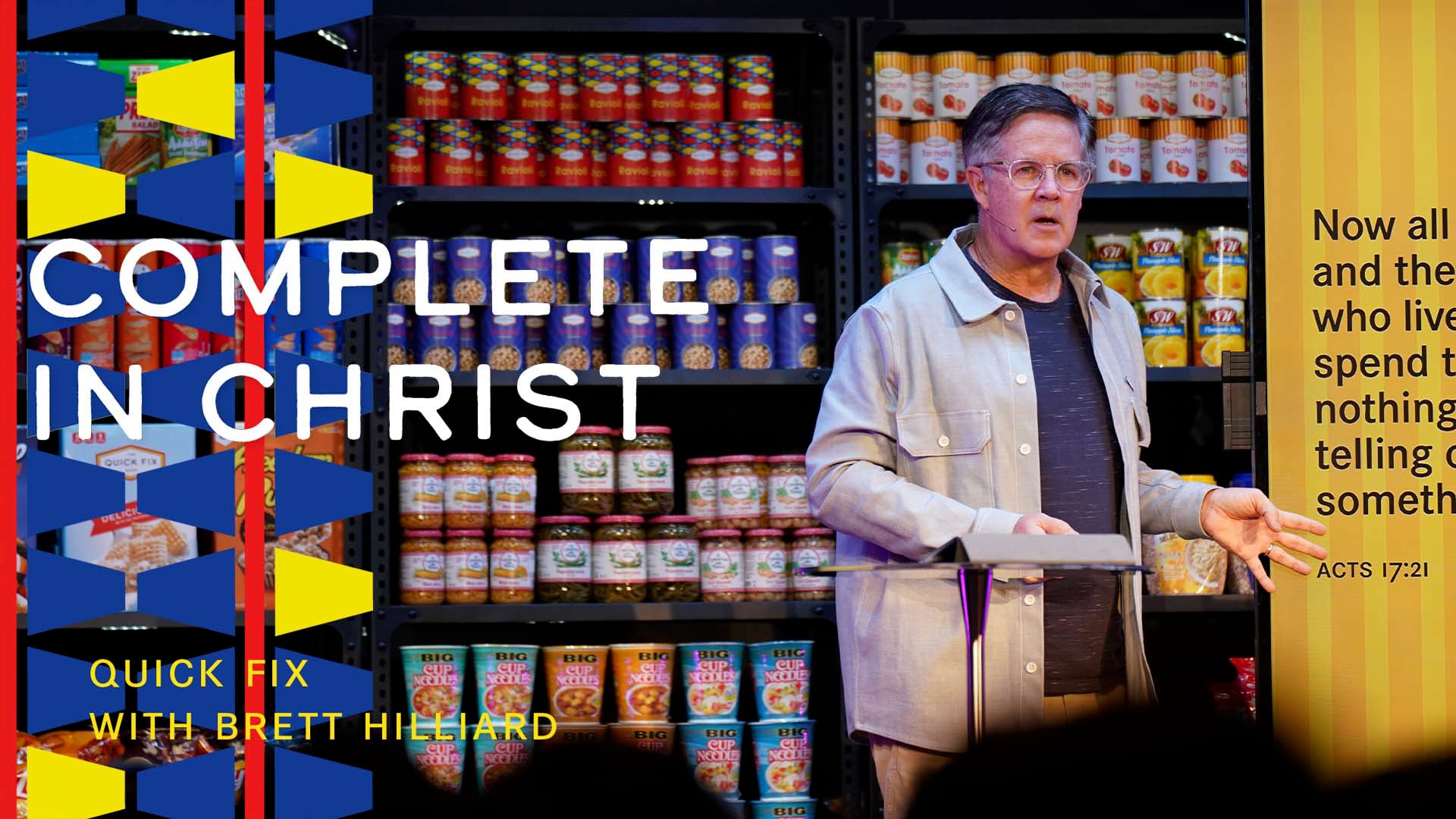 211010 Sermon - Quick Fix: Complete in Christ