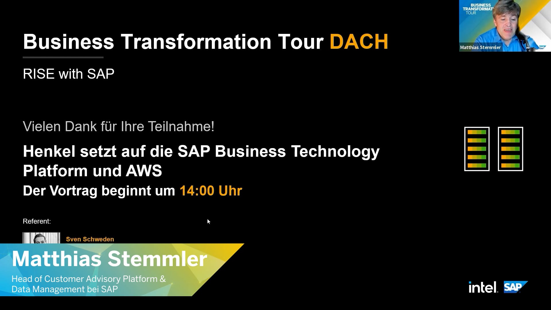 Henkel setzt auf die SAP Business Technology Platform und AWS on Vimeo