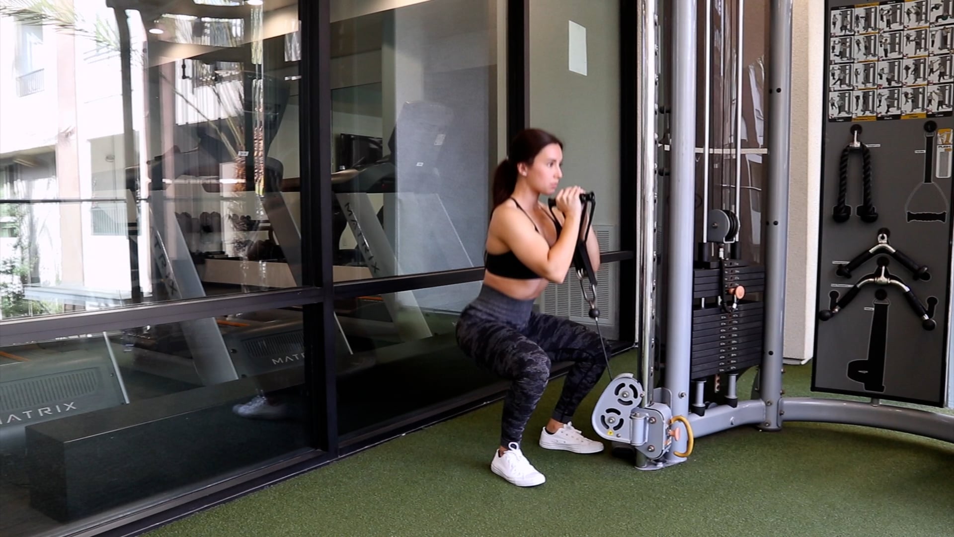 Cable Front Squat on Vimeo