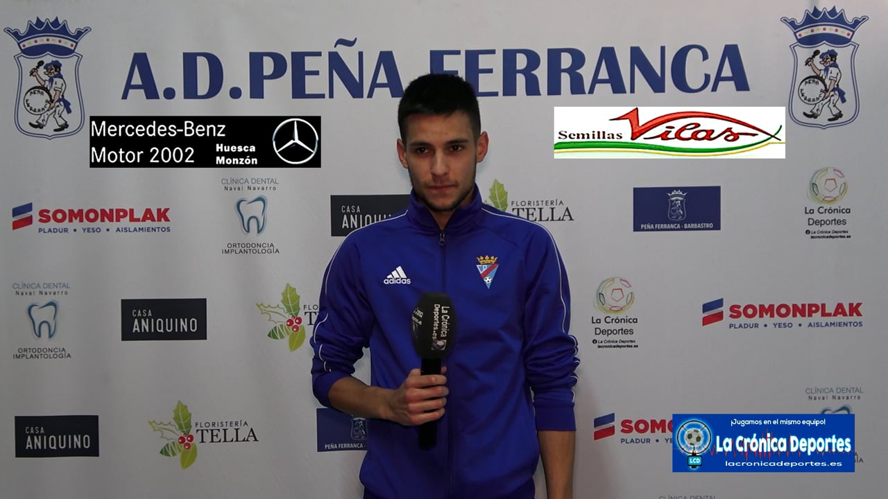 CARLOS URQUIZO (Jugador Valdefierro) Peña Ferranca 1-2 CD Valdefierro / Jornada 5 / Preferente Gr 1