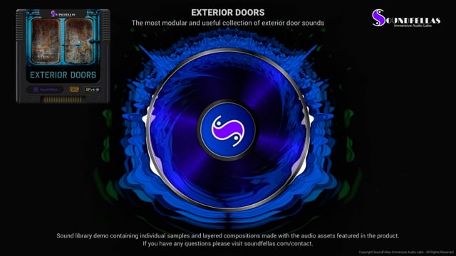 Exterior Doors - Sample Demo