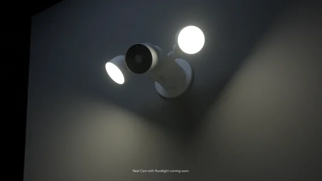 nest security camera light