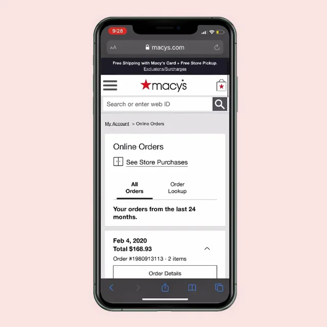 Macy's best sale online app