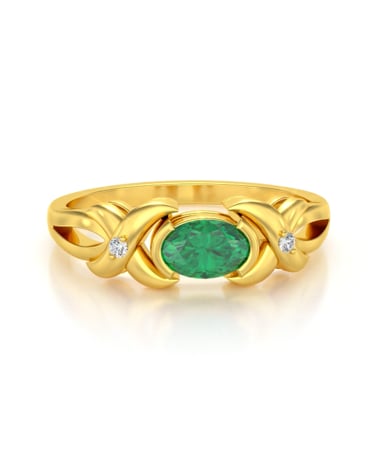 Video: 925 Sterling Silver Emerald ring