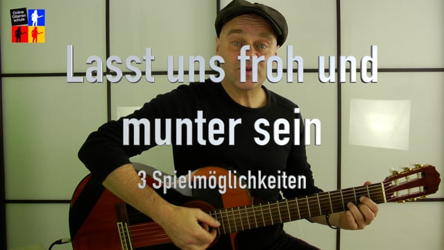 Lasst uns froh und munter sein