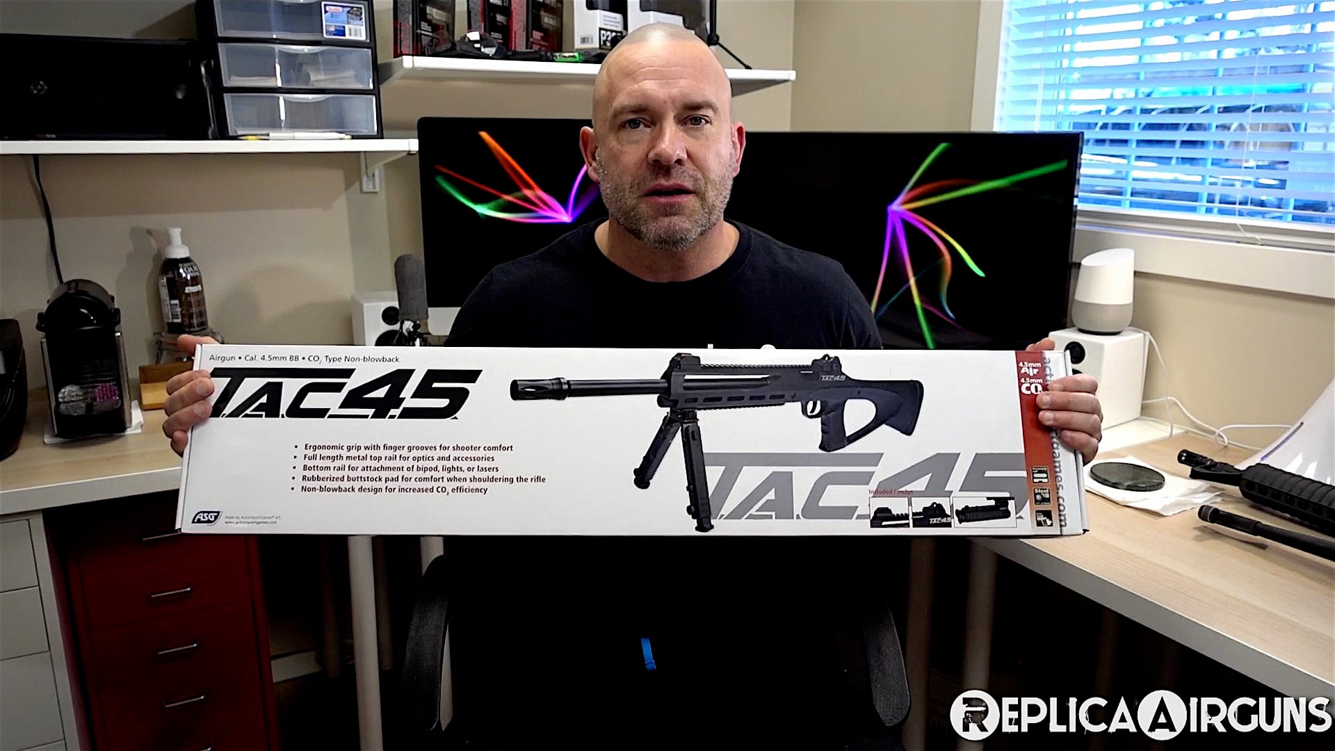 ASG TAC 4.5 CO2 Air Rifle Unboxing Video