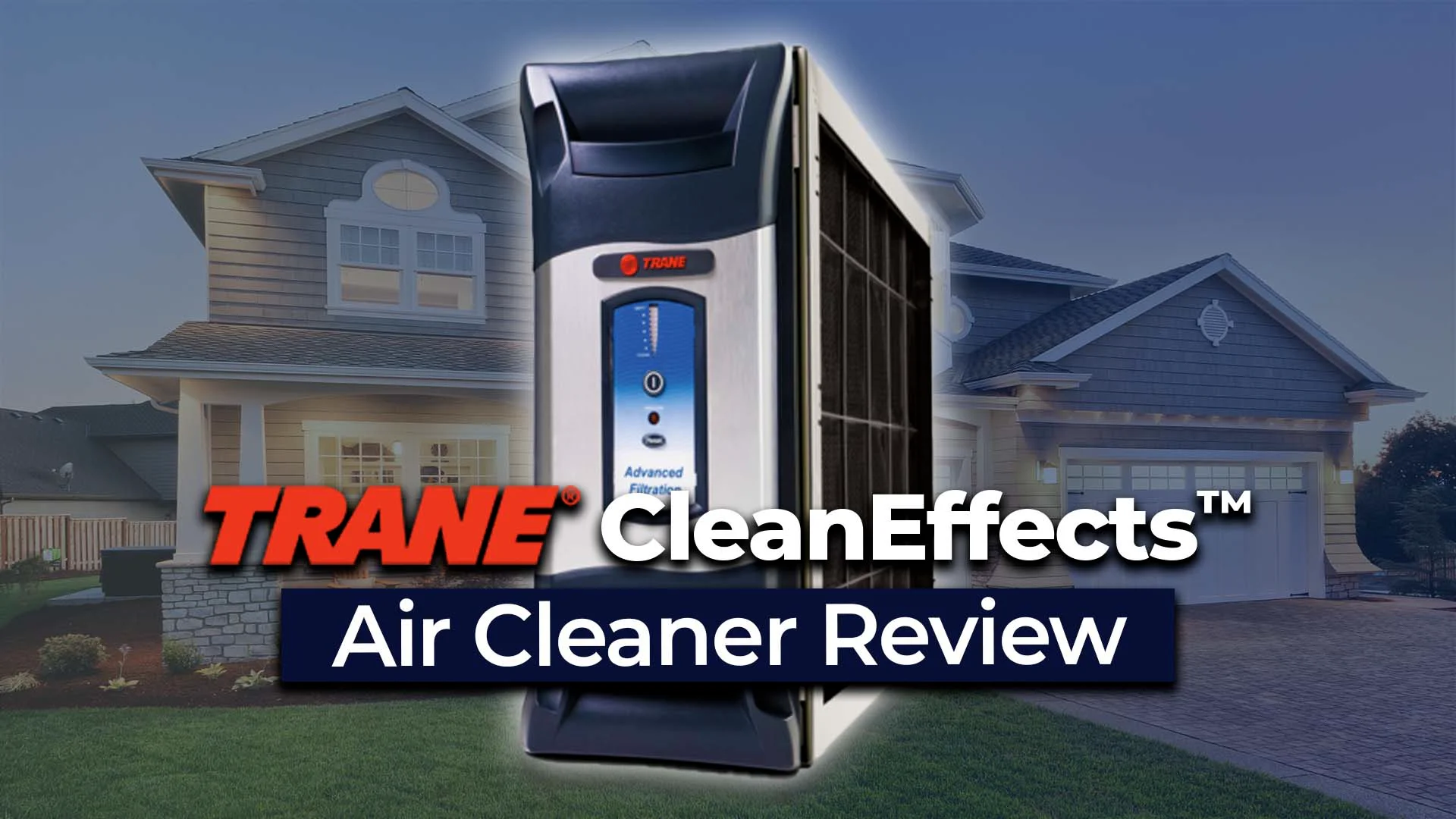 Trane cleaneffects electronic 2024 air cleaner