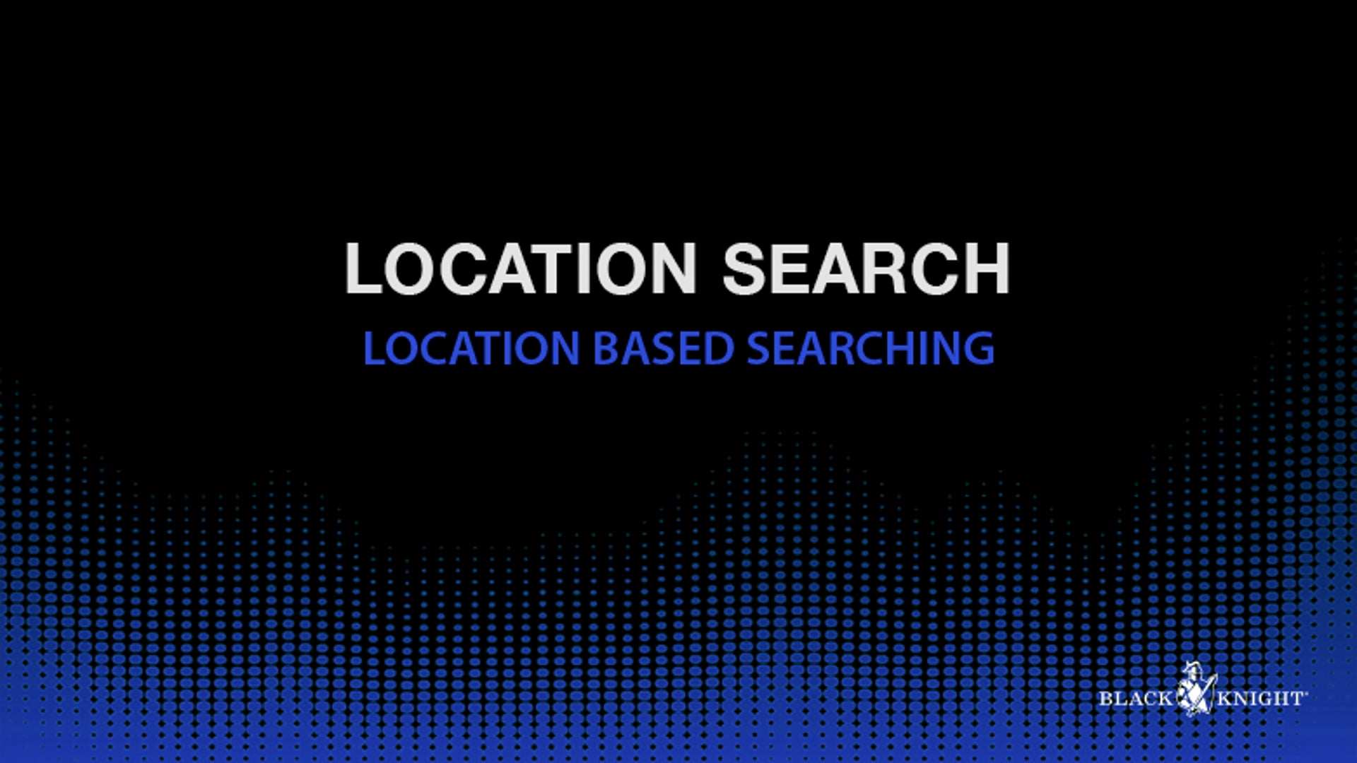 Paragon Connect Location Based Searching