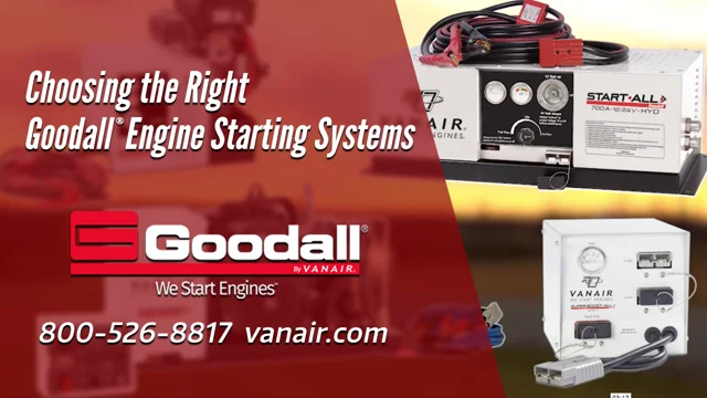 Goodall® Engine Starting SystemsGoodall® Engine Starting Systems