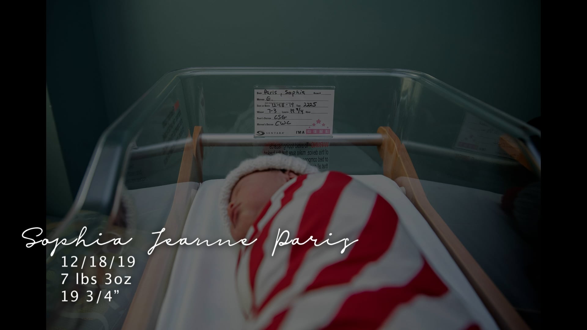 Welcome Baby Sophia | Fresh 48 Fusion Film