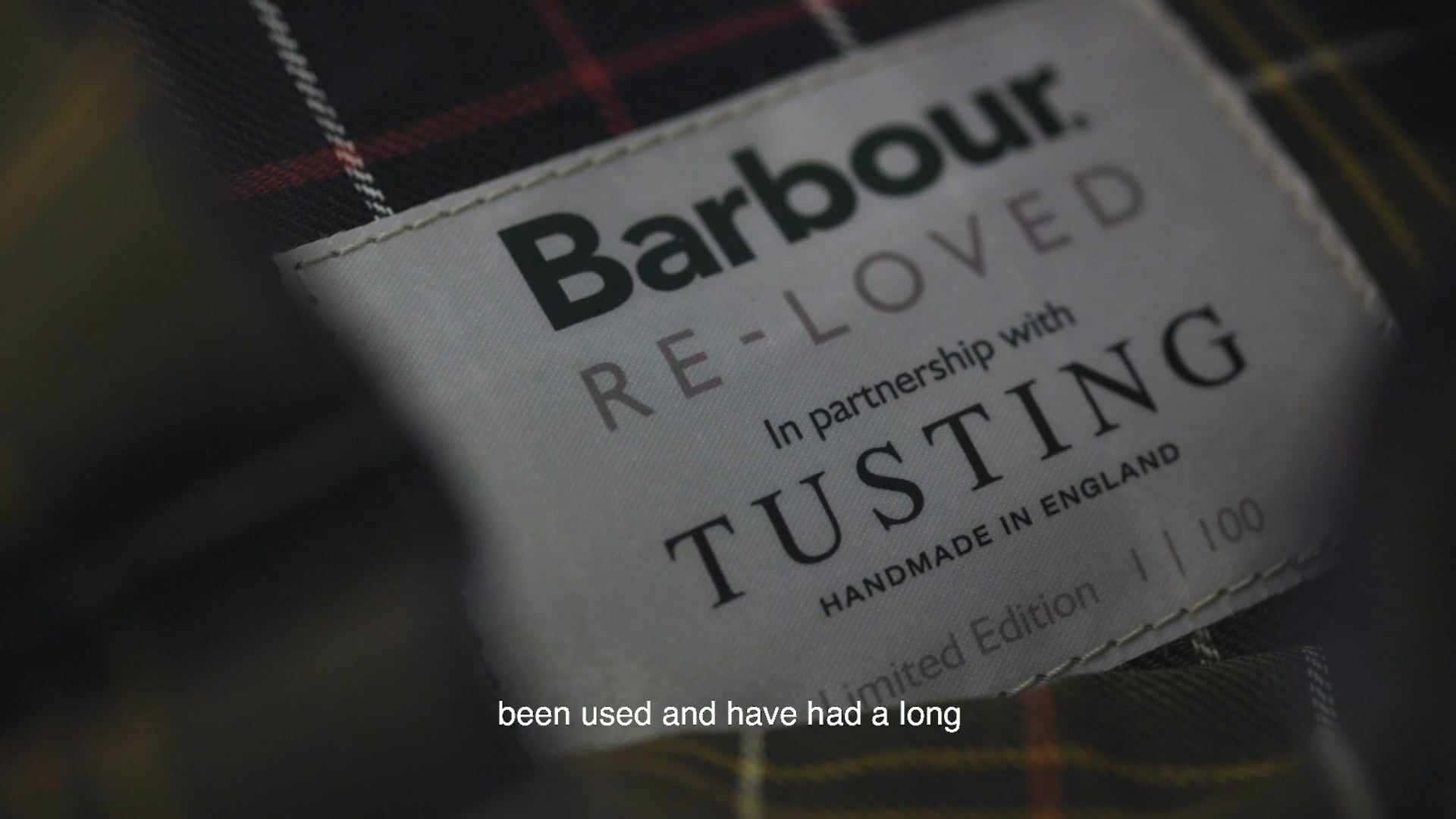 Tusting x Barbour Re-Loved