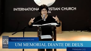 Um Memorial Diante de Deus