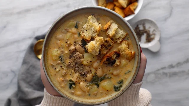 Rao's Soup, Slow Simmered, Sausage & Potato With Cannellini Beans 16 Oz, Canned & Boxed Soups