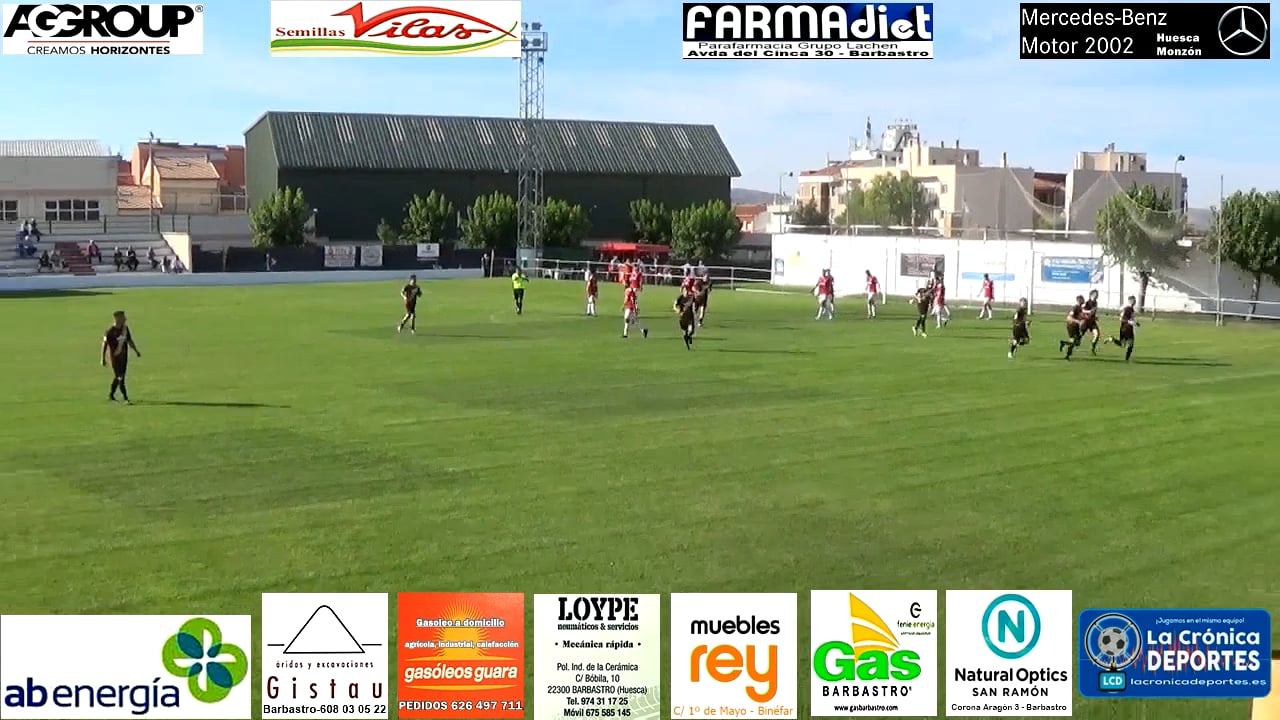 (RESUMEN y GOLES) CF Calamocha 2-4 UD Barbastro / Jornada 6 / 3ª División