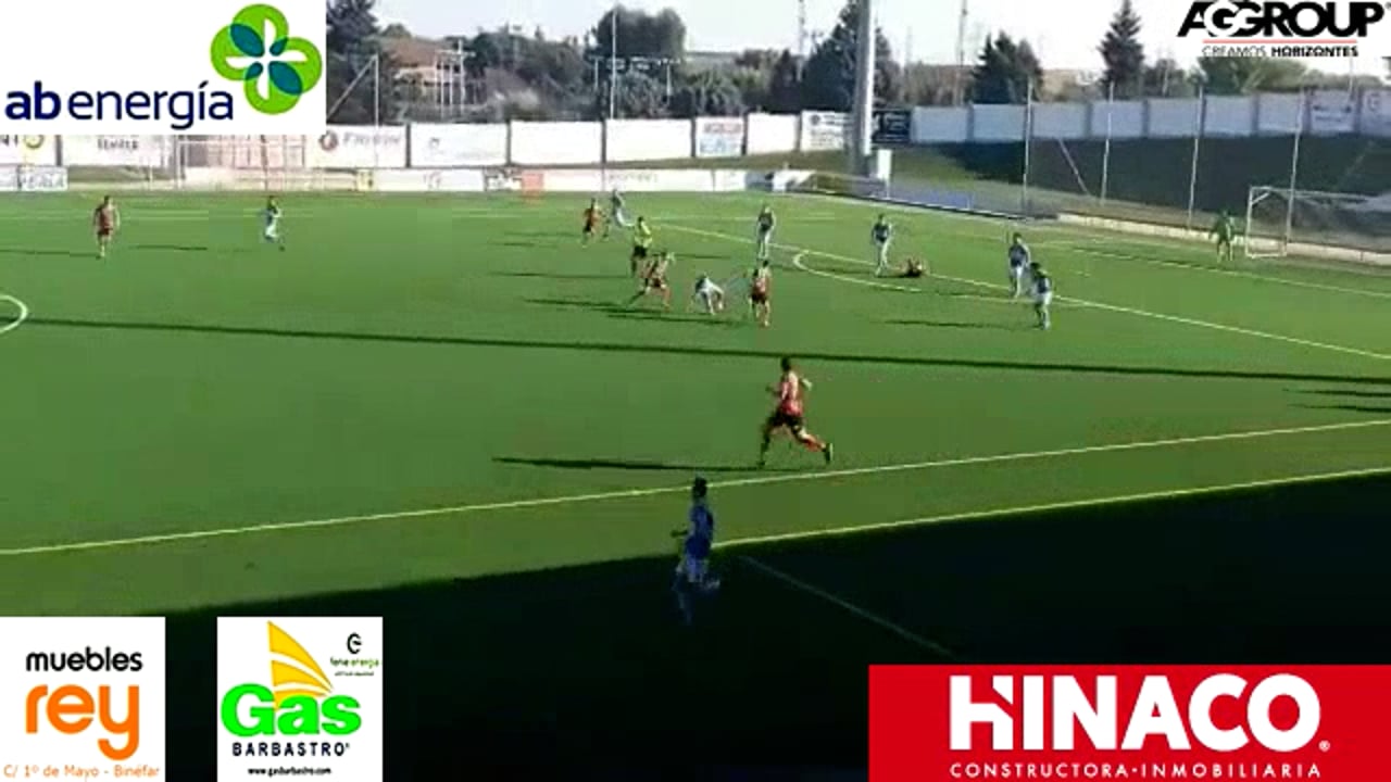 (RESUMEN) CD BINÉFAR 1-1 ÉPILA / Jornada 6 / 3ª División