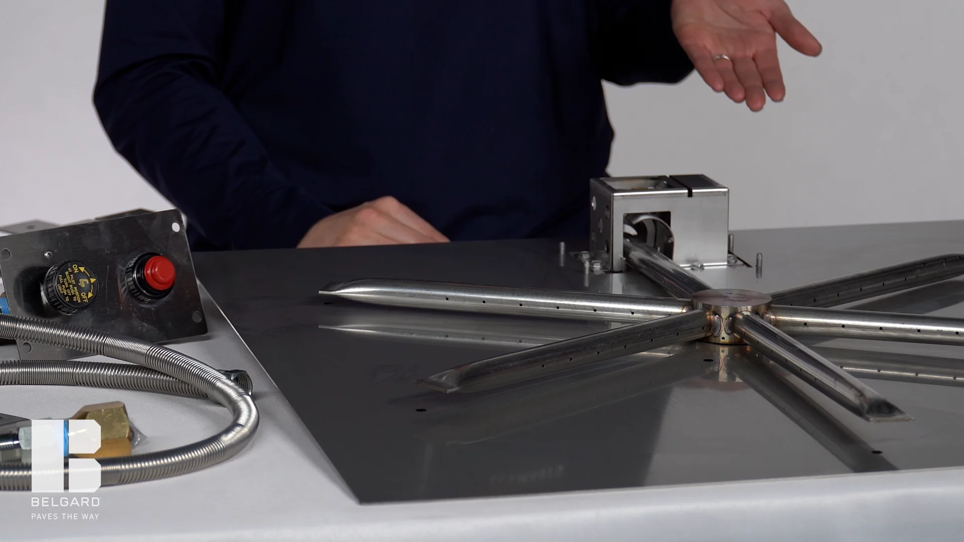 Bruciatore a gas da incasso - Efesto Home