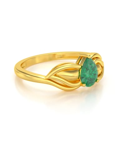 Video: Gold Emerald Ring