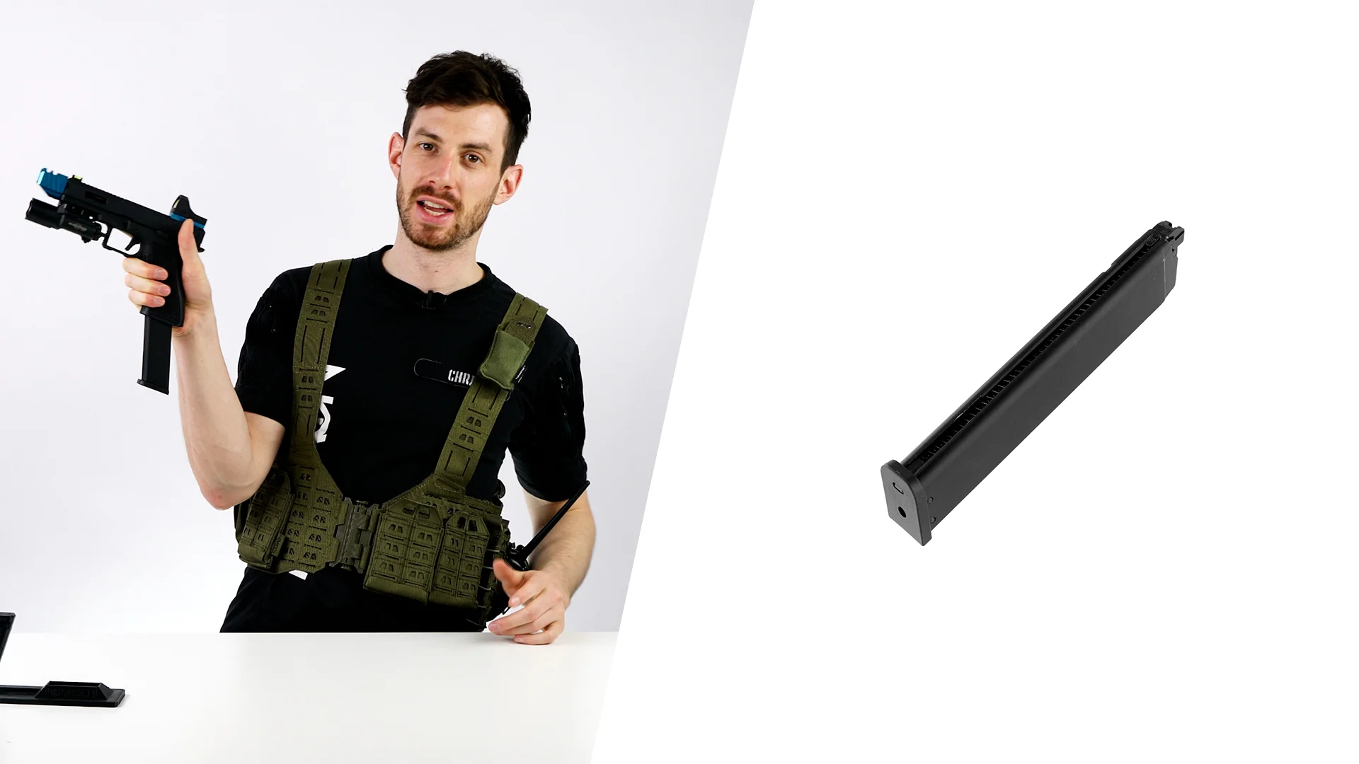 G-Series - Extended Gas Magazine (49 BBs) - Novritsch | Airsoft