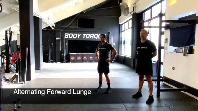 Alternating Forward Lunge