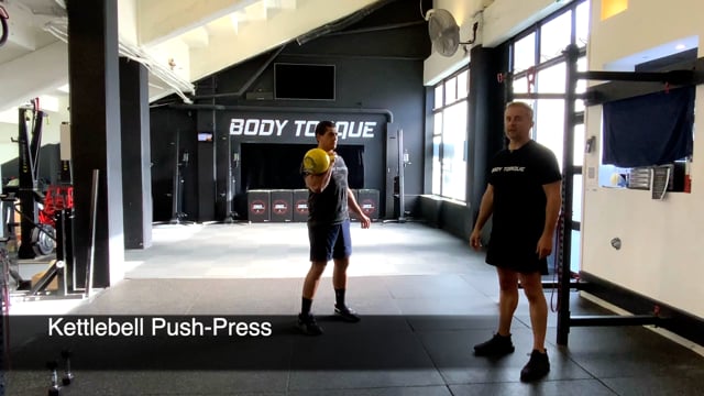 Kettlebell Push-Press