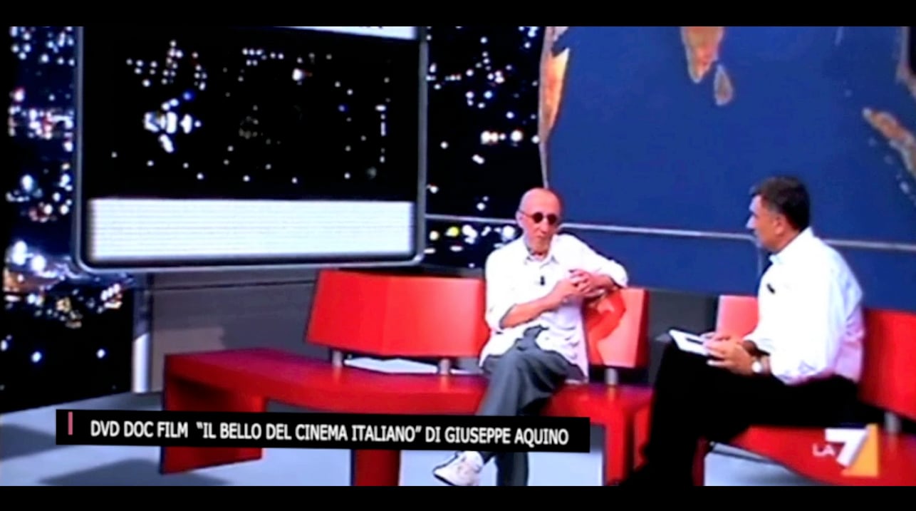 LA 7 Intervista a Carlo Delle Piane "Il bello del cinema italiano"