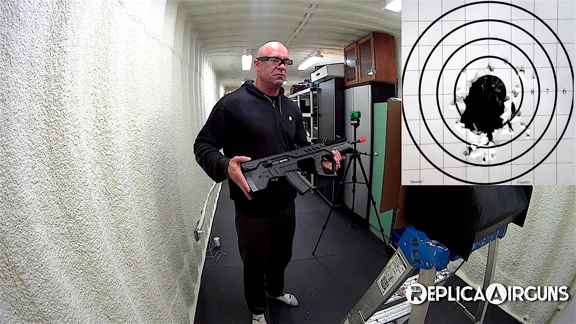 Umarex IWI Tavor 21 Elite AEG Airsoft Rifle Field Test Shooting Review